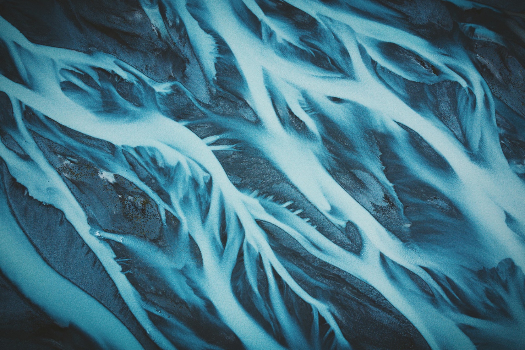 Glacial Veins of Iceland by Gallerya Community