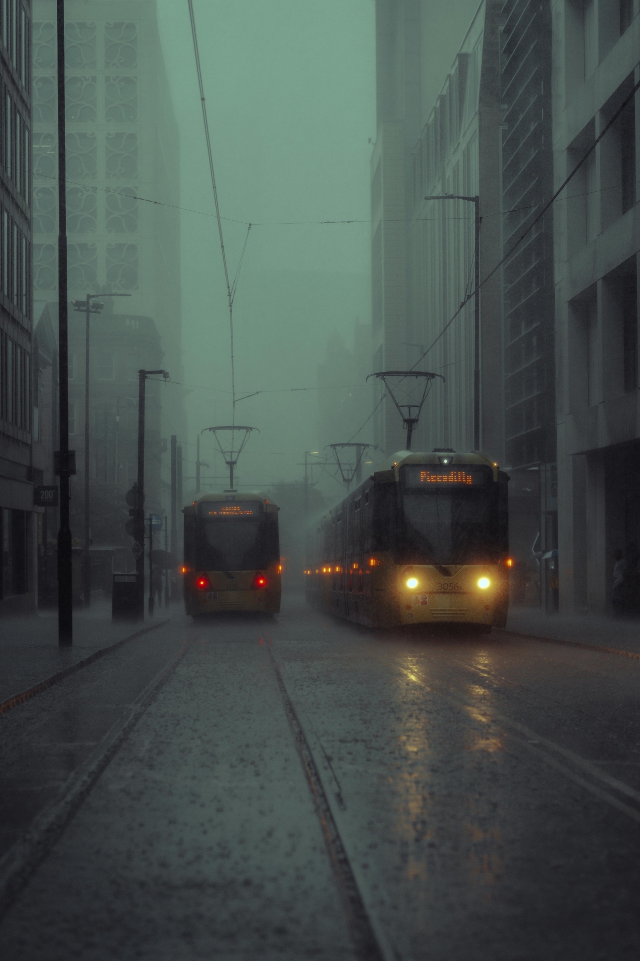 Piccadilly in the Downpour by Gallerya Community