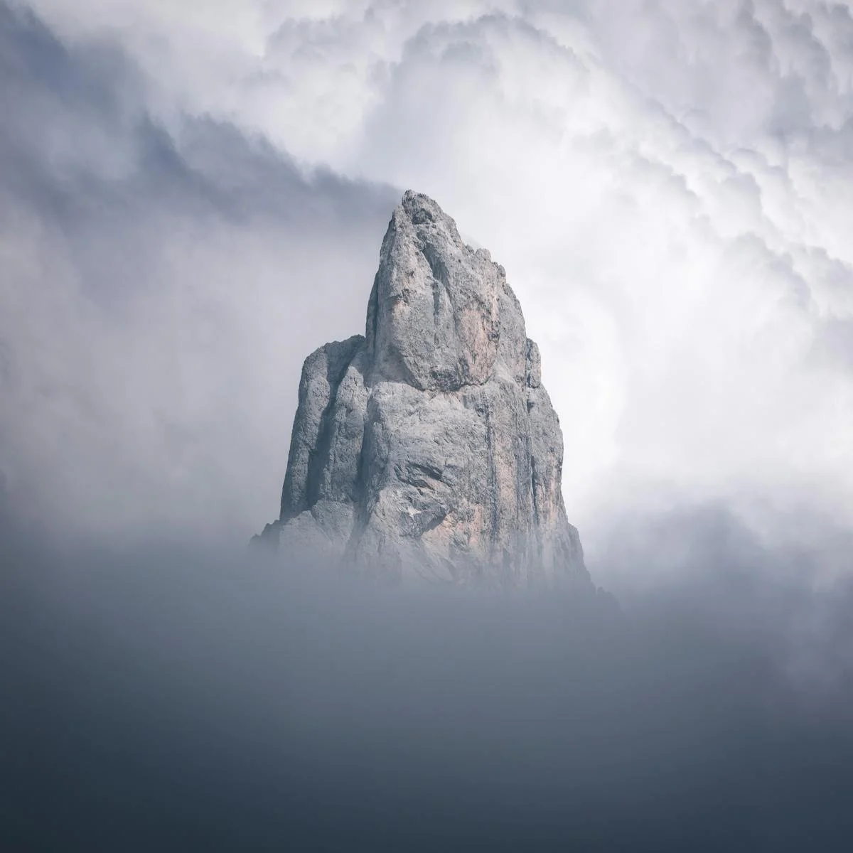 The Mountain Refuses to Disappear by Gallerya Community